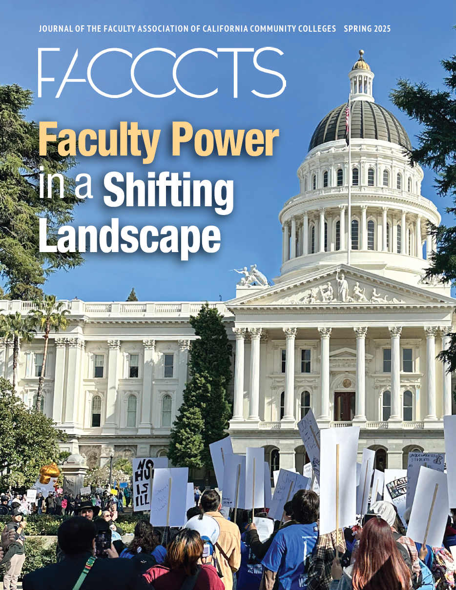 Cover image for the spring 2025 edition of FACCCTS